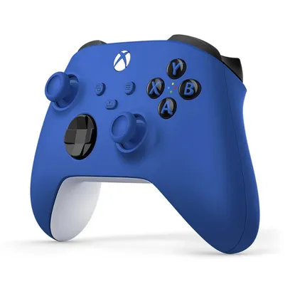 Controle Sem Fio Xbox Shock Blue - QAU-00065