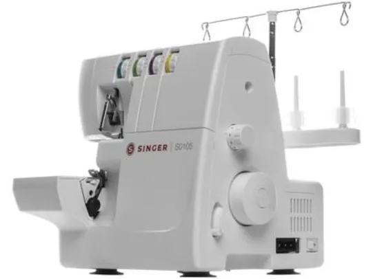 Máquina Overlock Singer Over S0105 Portátil