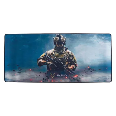 Mousepad Gamer Husky Tactical Avalanche, Soldier - Speed, Extra Grande, (900x400mm) - HTTD003