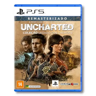 Jogo PS5 Uncharted: Coleção O Legado dos Ladrões