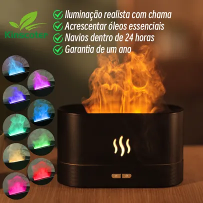 Difusor de aroma com função de umidificação