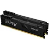 Imagem do produto Memória Kingston Fury Beast, 16GB (2x8GB), 3200MHz, DDR4, CL16, Preto