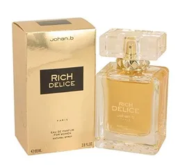 Perfume feminino Rich Delice Johan B 85ml