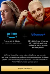 Paramount + Amazon prime por mes