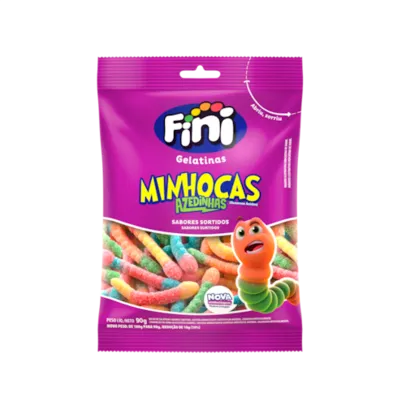 Fini Minhocas Cítricas 90G