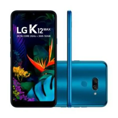 Smartphone LG K12 Max 32GB 3GB RAM - R$690