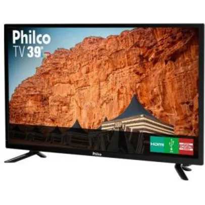 TV LED 39'' Philco PTV39N87D HD por R$ 769