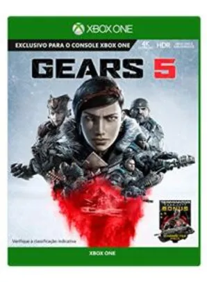 [PRIME] Gears 5 - Xbox One + Chaveiro Exclusivo e DLC Lancer especial - R$99
