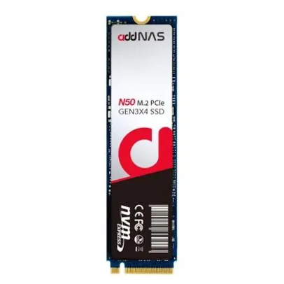 SSD Addlink N50 512GB, M.2 PCIe NAS, Leitura: 2100MB/s, Gravação: 1700MB/s | R$380