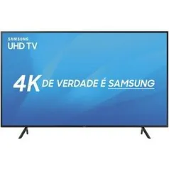 Smart TV LED 50´ UHD 4K RU7100 Samsung, Bluetooth, Wi-Fi, HDR - UN50 RU7100