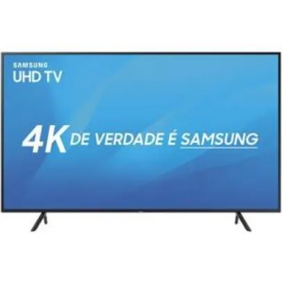 Smart TV LED 50´ UHD 4K RU7100 Samsung, Bluetooth, Wi-Fi, HDR - UN50 RU7100