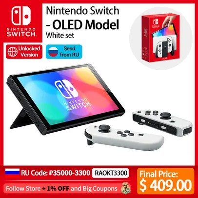 Nintendo Switch OLED (Azul/Vermelho)