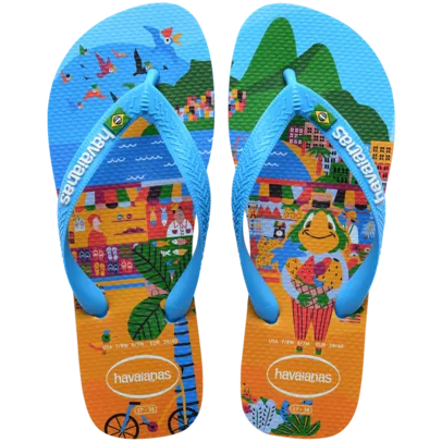 Levando 3 sai por R$16 Chinelo Havaianas Zé Carioca (N 33/34)