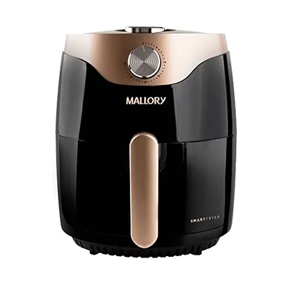 Fritadeira Elétrica Mallory Smart Fryer 3 Litros Preto/Dourado - 127V Saúde L