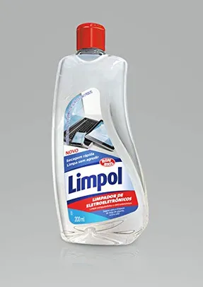 [PRIME] - Limpa Telas e Eletroeletrônicos 200ml Limpol 