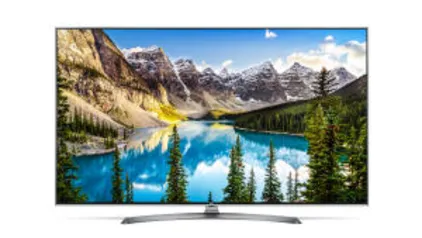 Smart TV LED LG 55" Ultra HD 4K 4 HDMI 2 USB DTV Wi-Fi webOS- Conversor Digital 55UJ6585 por R$ 2879