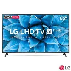 Smart TV 4K LG LED 65" com Controle Smart Magic - 65UN7310PSC | R$3400