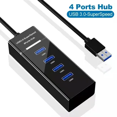 Hub Expansor Adaptador Multi Splitter USB 3.0