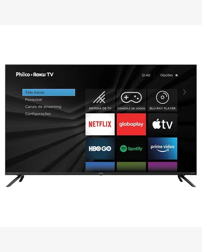 Product photo Smart Tv Philco Roku 50" Led 4K - Ptv50rcg70bl