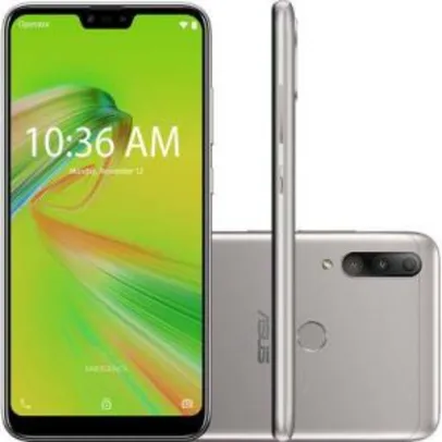 (CC Americanas) Zenfone Asus Max Shot 64GB Dual Chip Android Oreo Tela 6,2” Qualcomm QSP SIP1 4G Câmera tripla 12MP+5MP+8MP R$703