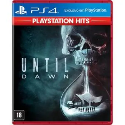 [Primeira Compra] Game Until Dawn Hits - PS4 | R$34