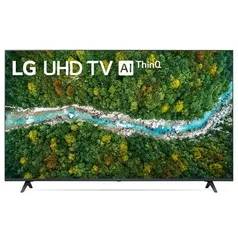 Smart TV 50" LG 4K UHD 50UP7750 WiFi Bluetooth HDR Inteligência Artificial ThinQ Google Alexa e Smart Magic - 2021