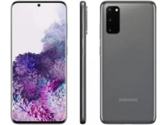 (APP+CLUBE DA LU) Smartphone Samsung Galaxy S20 128GB Cosmic Gray - R$ 3959