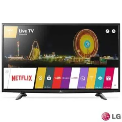[Fast Shop] Smart TV 4K LG LED 43” com webOS 3.0, Smart Sound e Wi-Fi - R$1997