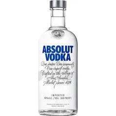 Vodka Absolut Original - 750ml POR r$ 60