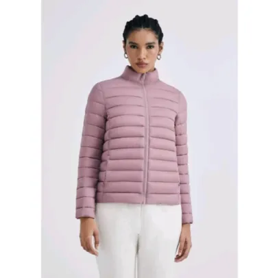 Jaqueta Básica Feminina Puffer Matelassê Hering