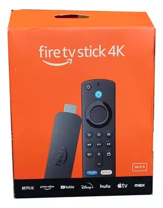 Fire TV Stick 4K | Streaming com Dolby Vision/Atmos e suporte a Wi-Fi 6 I Com Alexa e Comandos de TV Mercadolivre 🇧🇷