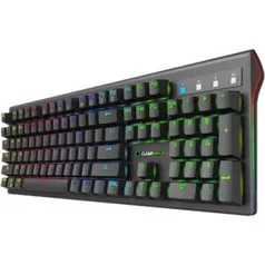 Teclado Gamer Mecânico Gamemax KG801, Switch Blue, RGB