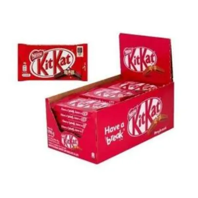 Kitkat min 42uni + promo nestle 50% | R$0,58 a unidade