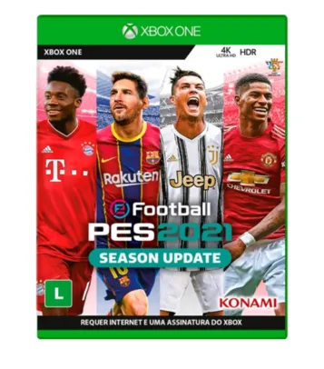 Jogo Efootball Pes 2021 Xbox One - Mídia Física | R$ 35