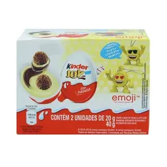 [100% de Volta] Chocolate Kinder Joy 40g 2 Unidades