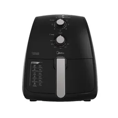 Fritadeira Sem Oleo Air Fryer Midea 4 Litros 200°C 1500W FRP41 Preta - 127