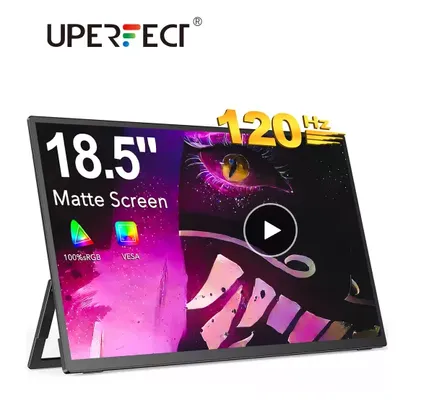 Monitor Portátil UPERFECT 18 UMAX 120hz 18.5 polegadas 100% sRGB 