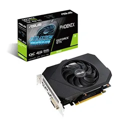 Placa de video asus geforce gtx 1650 oc phoenix 4gb ddr6 128 bits - ph-gtx1650-o4gd6