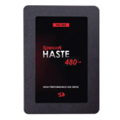 SSD Redragon Haste GD-303, 480GB, Sata III, Leitura 550MBs Gravação 470MBs