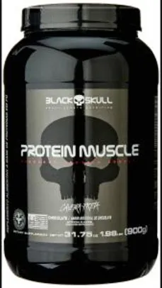 Protein Muscle - 900g Chocolate Black Skull - R$61