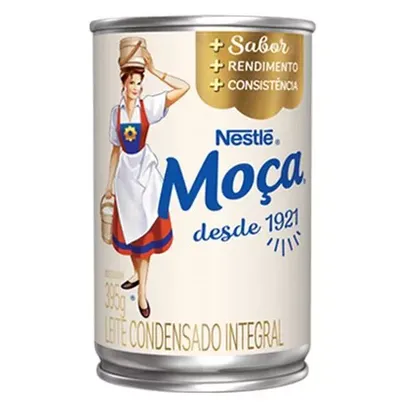 [ CC AME ] Leite Condensado Moça Integral Lata 395g - Nestlé