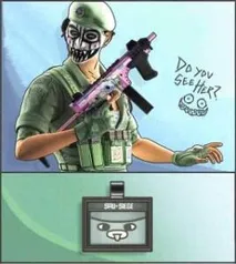 SKIN Caveira SAU_SIEGE Tom Clancy's Rainbow Six Siege