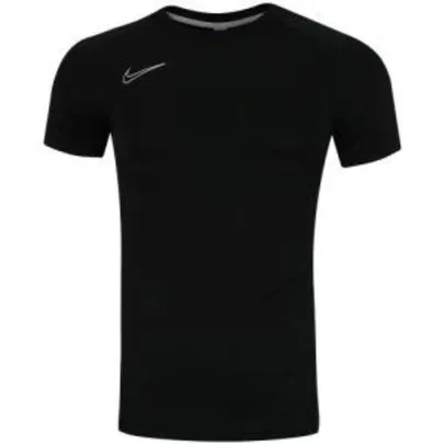 Camisa Nike Academy Top SS Masculina - Preto+Branco R$52