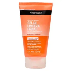 Neutrogena Gel de Limpeza Facial Deep Clean Intensive Grapefruit, 150g