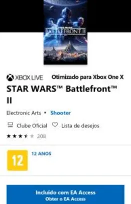 (EA Acess) STAR WARS™ Battlefront™ II liberado na Vault do EA Acess