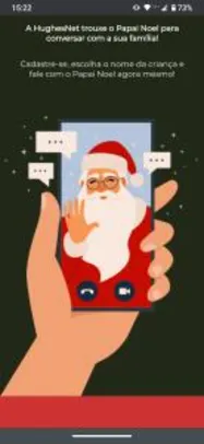 Natal Via Satélite | Vídeo chamada com o papai Noel para as crianças