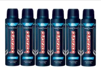 [ Primeira Compra ]  12 UNIDADES  Desodorante Aerosol Antitranspirante Masculino - Bozzano Thermo Control Fresh