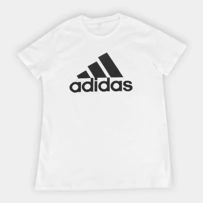 Camiseta Adidas Logo Feminina - Branco