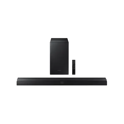 Soundbar Samsung HW-T555/ZD 2.1 Canais, Bluetooth, Subwoofer sem Fio e DTS Virtual:X 320W