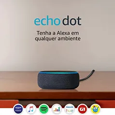 Echo Dot (3ª Geração): Smart Speaker com Alexa